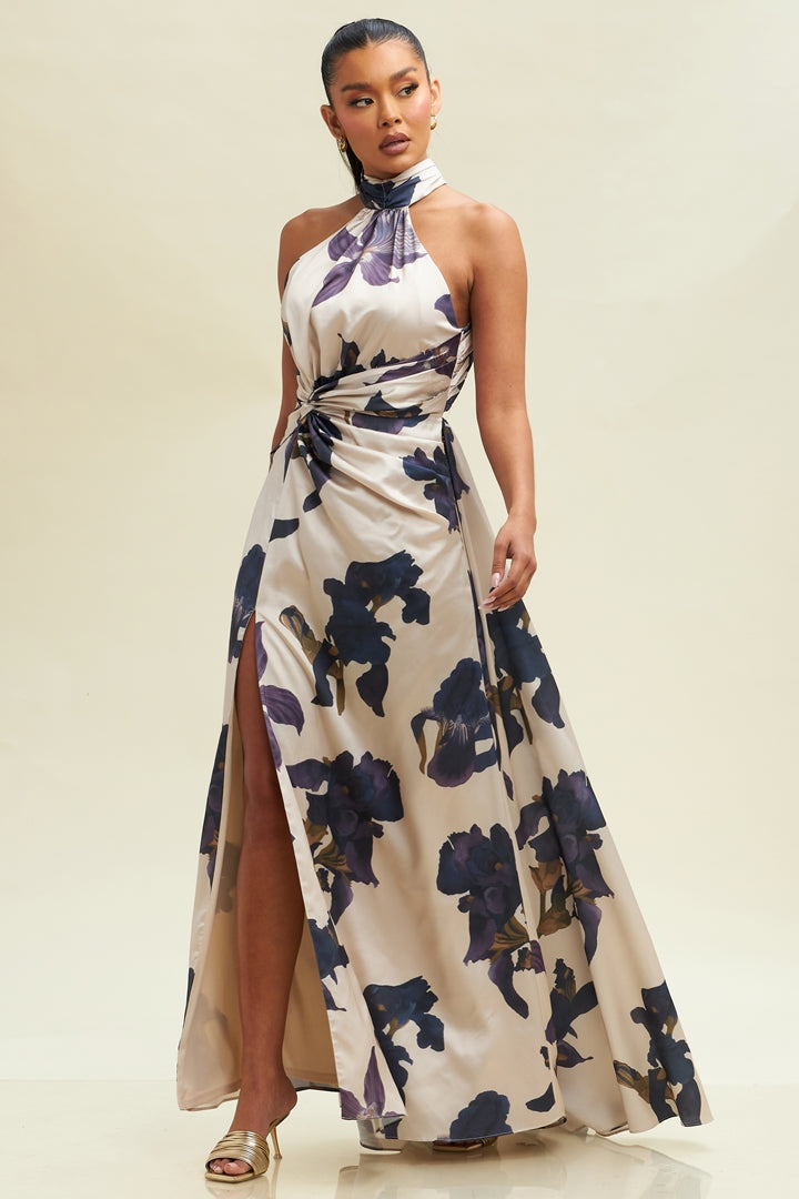 Satin Dream Giselle Maxi Dress-MAXI DRESS